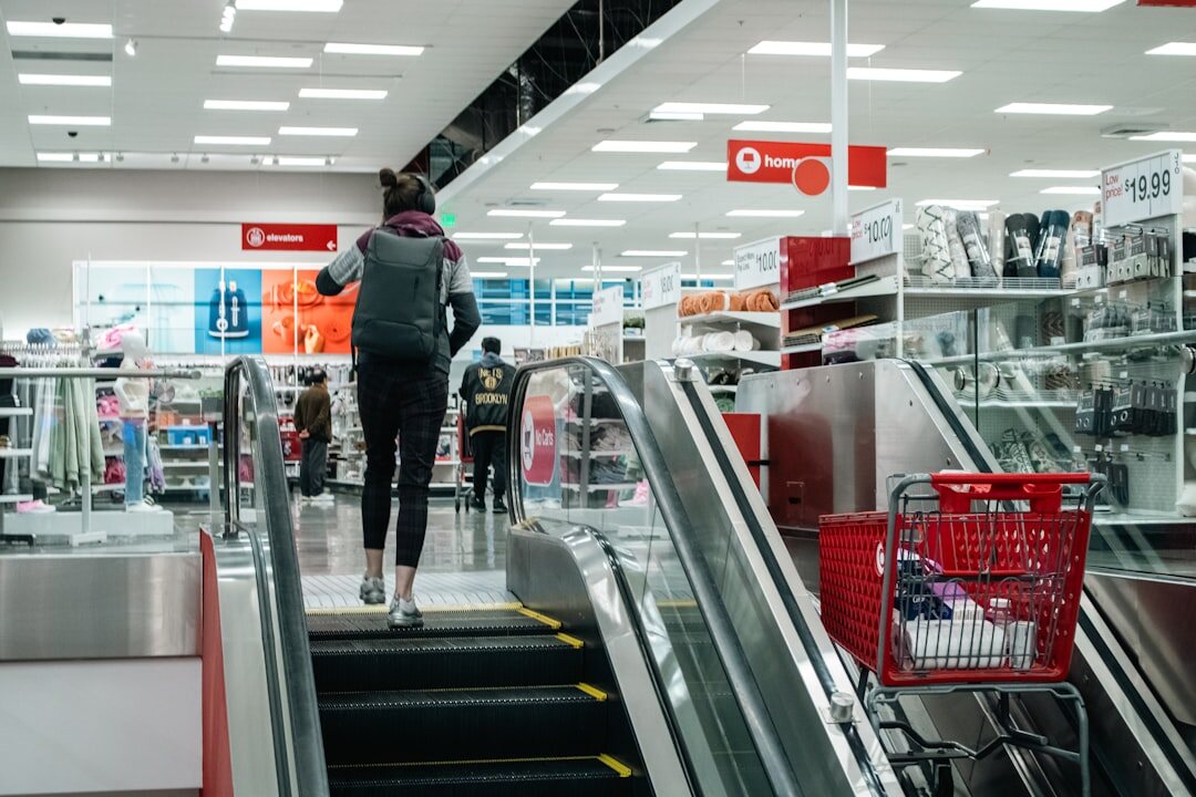 customer shopping in store
